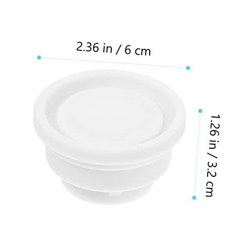 Tapones de goma para escalera de piscina 6pcs Mipcase miniatura 6