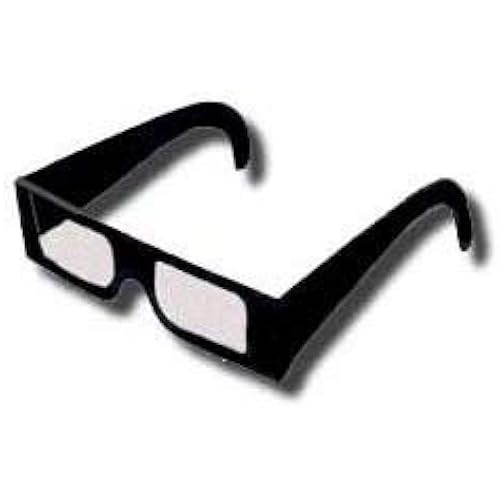 3D Glasses Cardboard for Crayola Chalk & Other 3D Products (3 Pairs)