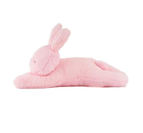 Image of FUZZBUZZ Sleeping Bunny Soft Toy, 19cm, Pink, 18M+