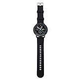 Smartwatch da Donna, Touch Screen HD Rotondo da 1,28' Chiamata Bluetooth AI Voice IP68 Orologio Fitness Tracker Impermeabile (BLACK)