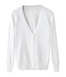 Design : Gilet femme design simple mais le style ne se démodera jamais. Manches longues, patte de boutonnage. Les couleurs unies et les tricots classiques créent un style unique.