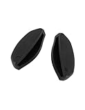 Bowyer 1 Pair Replacement Nose Pads Compatible with Oakley Frogskins Range/Top Knot/HSTN/Side Swept/Spindrift/Wildrye/Sielo Sunglass-Black