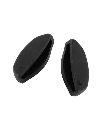 Bowyer 1 Pair Replacement Nose Pads Compatible with Oakley Frogskins Range/Top Knot/HSTN/Side Swept/Spindrift/Wildrye/Sielo Sunglass-Black