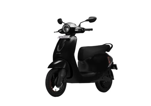Image of Chetak C2501 by Bajaj Auto High Speed Electric Scooter with charger - Glossy Active Black - Ex-Showroom