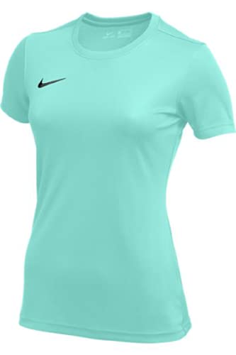 Nike Women's Tee Shirt US SS Park VII (US, Alpha, X-Large, Regular, Regular, Hyper Turq)