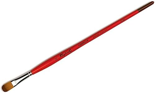 Raphael Kaerell Long Handle Oil & Acrylic Brush, Filbert, 12, Synthetic