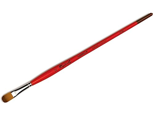 Raphael Kaerell Long Handle Oil & Acrylic Brush, Filbert, 12, Synthetic #TOP24