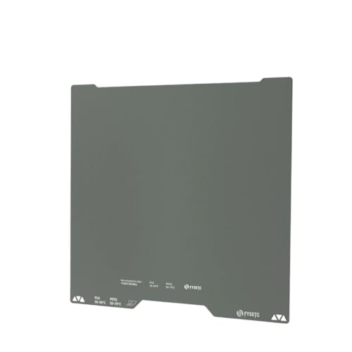 3D Printers Steel Sheet Build Plate Double-sided,Compatible With FYSETC CryoNix,Compatible With Bambu H2D X1 P1 A1(For Bambu H2D