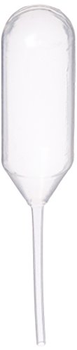 Globe Scientific 134010-500 LDPE feine Spitze Transfer PIPET, unsteril, 51 mm Länge, 1,3 ml Fassungsvermögen (Box Of 500) Cover