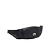 Lacoste Mens Unisex LCST Zippered Belt Bag, Black, One Size