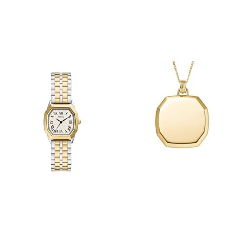Fossil Women's Watch, Harlow Three-Hand Stainless Steel Bracelet Watch for Women