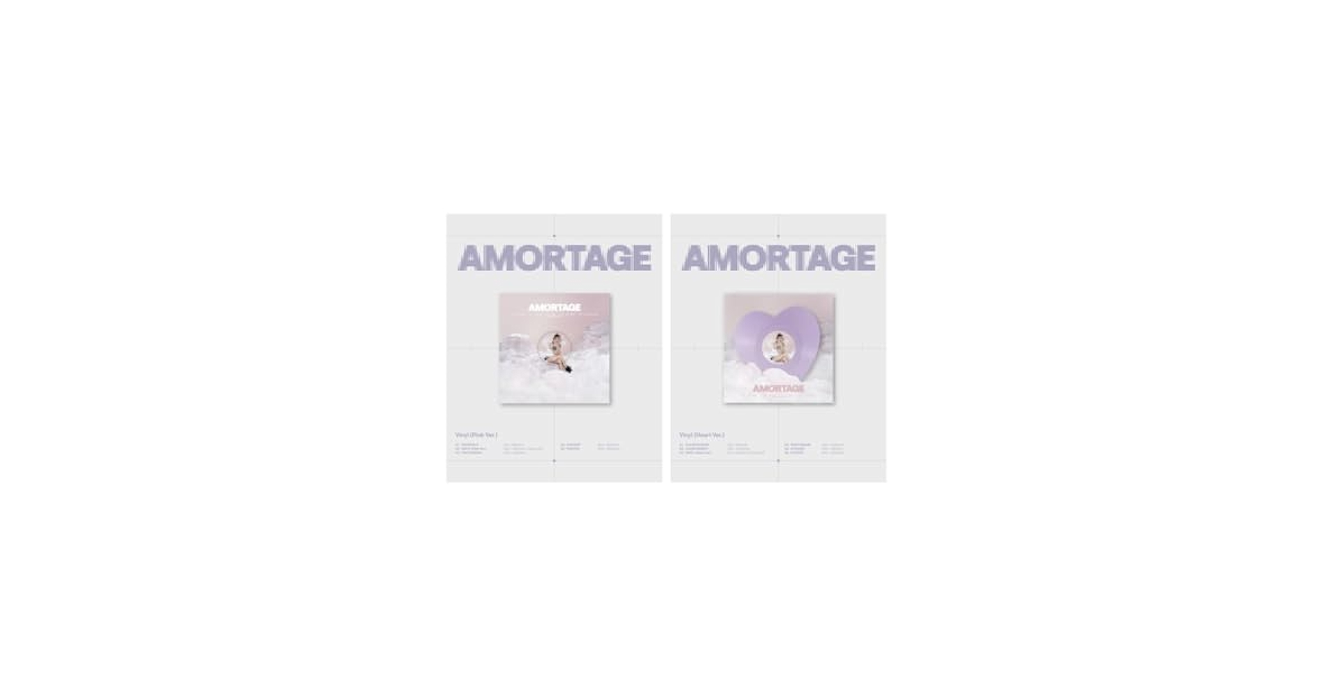 【新品未開封】BLACKPINK ジス AMORTAGE LP　Pink BLACKPINK JISOO MINI ALBUM AMORTAGE LP (PINK VER.) - Kpop USA