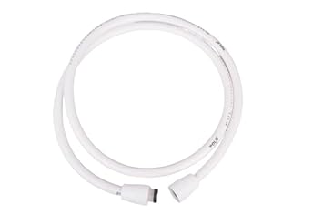 POLO STAR Shower Tube Pipe 1 METER Heavy Premium Plastic PVC Flexible Hose Pipe | Bathroom & Toilet Use | Heath Faucet | Hand Shower | Jet Spray | Wash Basin | Kitchen Sink | Flush Tank | Pack of 1