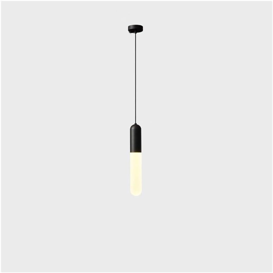 Lampe suspendue en verre LED lustre rétro pour restaurant et bar