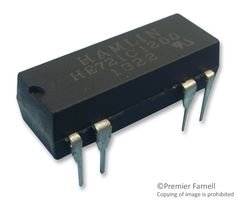 HAMLIN - HE721C1200 - REED RELAY, SPDT, 12VDC, 0.25A, THD