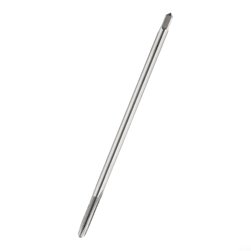 M6 x 1.0 mm Right Hand High Speed Steel Tap with Extended Shank and 150 mm Overall Length for Workshop Use