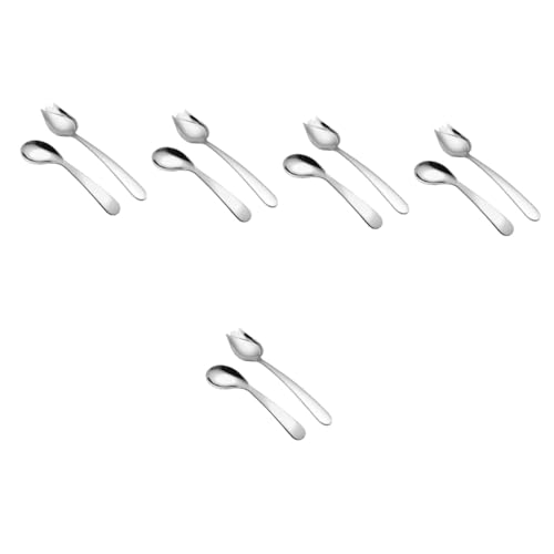 Cuillère courbée Healvian pour alimentation facile en inox de table