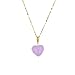 TAODIEM SDV New 2026 1 Pcs Romantic Candy Colored Copper Pendant Stainless Steel Chain Combination Of Temperament Peach Heart Necklace Jewelry Fashion Accessories Creative Gift