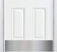 CPG Products Metal Door Kick Plate-Satin Anodized Aluminum Finish-10 x28-for 30" Doors-Wood&Metal Mounting-Door Protection-Door Plate-Adds Curb Appeal-Commercial Grade