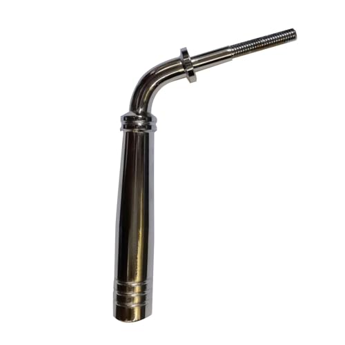 FQRDKT 交換用暖炉ドアハンドル金具、10cm、簡単取り付け、高強度ドアハンドル修理部品