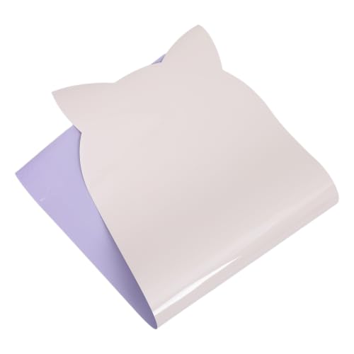 Pizarra blanca adhesiva rosa con orejas de animal para notas
