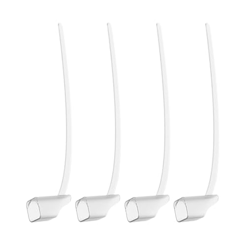 YNPQTDS - Cable de sujeción para audífonos (4 piezas, accesorios de clip ligero), diseño antideslizante para amplificador de audición, para uso diario, ejercicio, deportes de trabajo, piscina, viajes