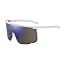 White Frame With Blue Mirror Lens