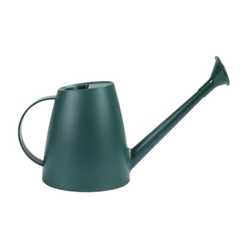 F Fityle Arrosoir de 1,8 L, Arrosoir Plante, Arrosoir Léger avec Bec Long, Arrosage Peut pour l'Outil de Jardinage en Plein Air Intérieur, Style 2, Vert