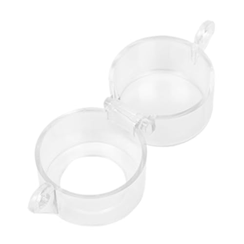 Abaodam Push Button Switch Protective Cover Emergency Stop Button Round Shape Lightweight Safety