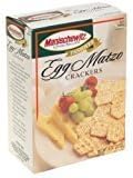 Manischewitz Egg Matzo Crackers Kosher For Passover 8 oz. Pack of 1.