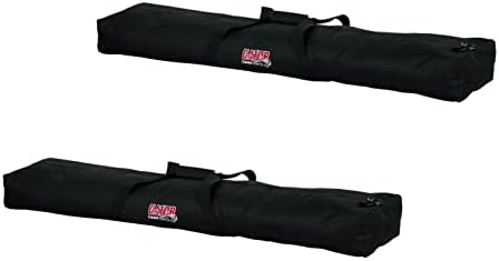 Gator Set of 2 Carry Bag with 50" Interior Holds (2) Speaker, Microphone or Lighting Stands (GPA-SPKSTDBG-50-2PK)