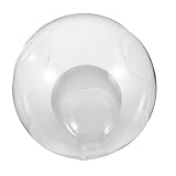 Conception : la coque en verre ronde empêche efficacement l'accumulation de poussière, ce qui en fait un choix pratique pour les ménages avec du temps de nettoyage, abat-jour en verre, globe de lampe