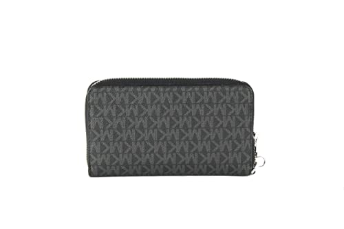 Michael Kors Jet Set Travel Large Flat Multifunction Phone Case Wristlet (Black 2018) #TOP1