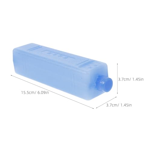 Image of Mini Reusable Freezer Packs for Swamp Cooler, 4pcs Ice Blocks for Portable Air Conditioner Fans, Freezer Blocks Ice Crystal Boxes for Lunch Box Camping, Picnics, Beach, Fishing,6.10x1.57x 1.57in
