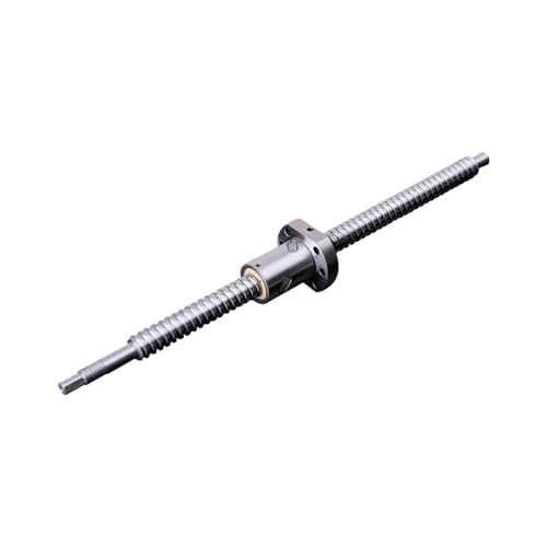 Metal Ball Screw nut C7 Ball Screw SFU2010 End Machined CNC Machine Parts Use for 3D Printer Ball Screw(800mm)