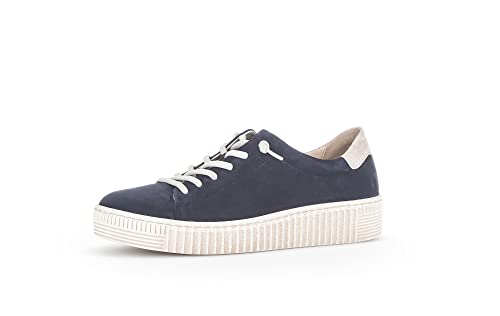 Gabor Damen Sneaker - Bequeme Low-Top Halbschuhe Mit BEST FITTING Passform