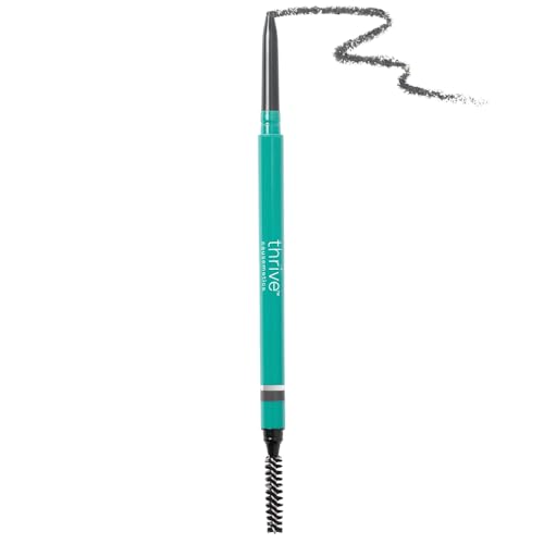 Thrive Causemetics Infinity Waterproof Eyebrow Pencil, Retractable Brow Pencil with