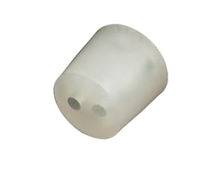 AlcoFermBrew Silikon Gärstopfen mit 2 Löchern