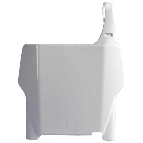 Polisport 8661900001 - Tabella Portanumero Replica Oem Realizzata In Plastica Lucida Resistente E Durevole Compatibile Con Le Moto Honda In Colore Bianco