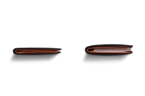 Bellroy Hide & Seek Wallet (Slim Leather Wallet, RFID Protected, Holds 5-12 Cards, Coin Pouch, Flat Note Section, Hidden Pocket)