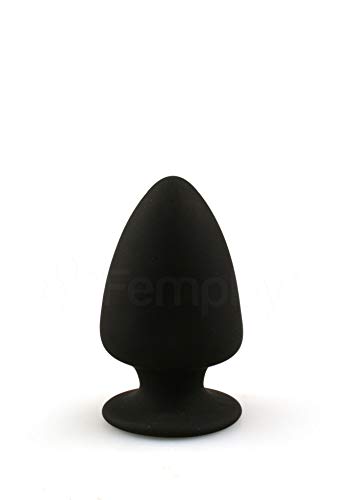 SILEXD Plug Anal Noir Double Densité S 4,8 cm