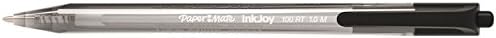 Paper Mate InkJoy 100RT Retractable Ballpoint Pens, Black, 20 pack - Image 3