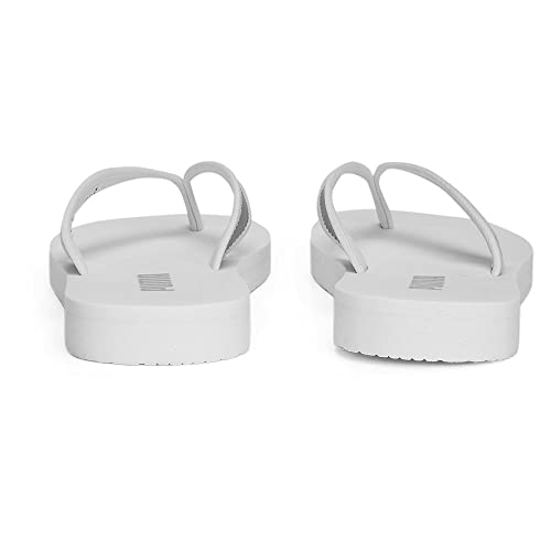 PUMA PUMA Women's Flip-Flop, Matte Silver White Silver, 5.5