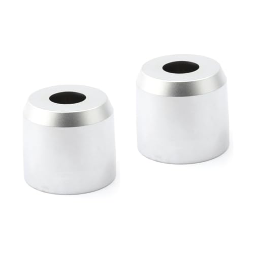 Beatifufu 2pcs Shaving Razor Stand Base Men's Safety Razor Holder Compact Shaver Holder