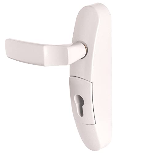 Jpm - Poignee exterieure Bequille reversible debrayable pour antipanique JPM Couleur - Blanc