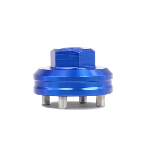 Image of DPTOOL Steering Stem Triple Nut Removal Tool Compatible with Ducati 748 749 900 916 996 998 999 1098 1098S Triple Tree Nut Wrench Replace 887131058