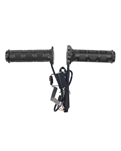 Sohini Mango calefactable para Motocicleta para empuñaduras calefactables modificadas para Motocicletas empuñaduras de Motocicletas Control Universal de Manillar de Motocicleta