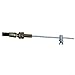 Common Carburetor Choke Cable,1.5-5m Adjustable Length Push-Pull Throttle Control Wire for Cars Trucks Vans Motocross Engine Speed(1.5meter)