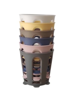 Portabicchieri Da Esterno 6 Pezzi - Antivento E Colorati Per Party - Foto 6