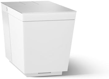 KOHLER K-30754-PA-0 NUMI® 2.0 Comfort Height® Smart Toilet With Bidet Built In, Bidet Toilet Seat, Dual Flush, Quiet Close, Hands-Free Opening, White
